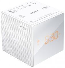 Sony Radio Reloj Sony ICF-C1 blanco