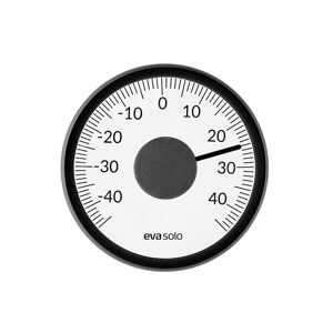 Eva Solo - Thermometre d'exterieur (mecanique), Ø 11 cm, noir (pour la vitre)