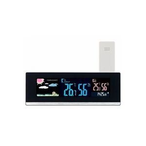 Infactory Station météo USB avec capteur extérieur sans fil et écran LCD couleur - Publicité