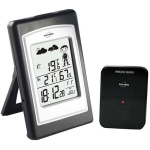 INOVALLEY SM200 Station météo avec sonde - Sans fil - Noir - Publicité