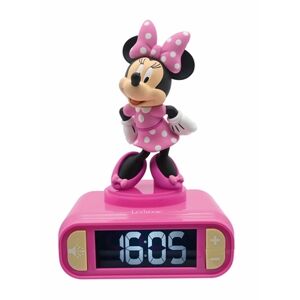 LEXIBOOK Reveil numerique veilleuse lumineuse Disney Minnie 3D effets sonores