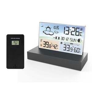 Station météo Premium, avec écran couleur LED et fonction de charge USB