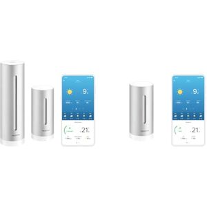 Netatmo Station Météo Intérieur Extérieur Connectée sans Fil avec Support Mural & Module Additionnel Intérieur pour la Station Météo , NIM01-WW - Publicité