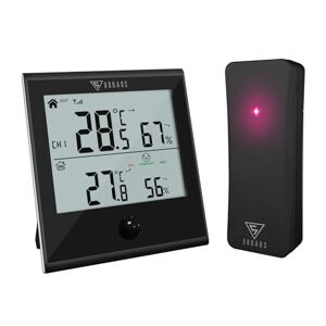 DOQAUS Hygromètre numérique [Lot de 2] Thermomètre intérieur