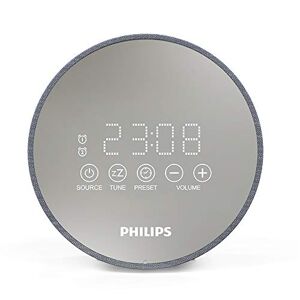 Philips Réveil Radio Numérique Dr402/12 (Minuterie de Veille, Chargement USB, 2 Fonctions d'Alarme) - Publicité
