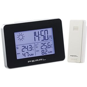 Réveil Pearl Station météo & horloge radio-pilotée avec capteur  extérieur sans fil