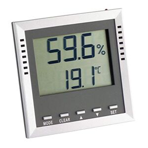 TFA Dostmann Klima Guard thermo-hygromètre numérique, 30.5010, contrôle de la température/humidité, valeurs maximales et minimales, fonction alarme - Publicité