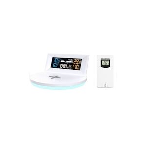 OPTEX Station Météo Avec Charge Induction Et Usb Apple/android Usage Non Intensif Optex