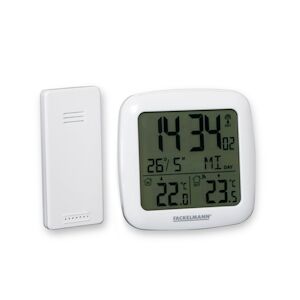 FACKELMANN Thermomètre numérique radio-réveil Fackelmann Tecno