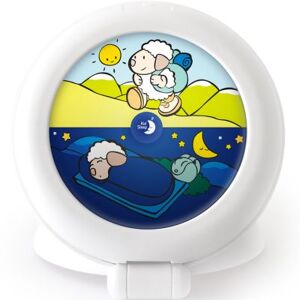 Pabobo Veilleuse indicateur de réveil Kid'Sleep Globetrotter blanc - Publicité