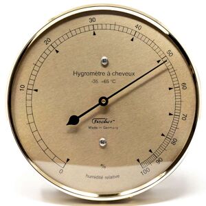 Hygromètre à cheveu de précision diamètre 100mm Fischer F-1XX - Publicité