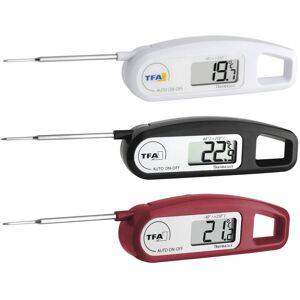 Thermometre a sonde de cuisine numerique etanche et retractable TFA T-30.1047