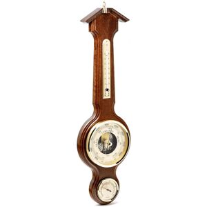 Fischer Baromètre Thermomètre Hygromètre façon Lyre 555 mm  (modèle Français) Fischer F-4673-X