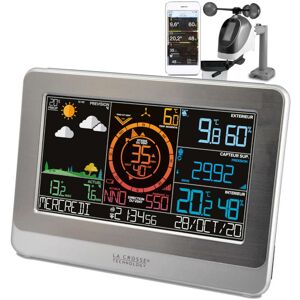 Station Meteo  Pro   wifi  couleur, alarmes sur smartphone,  mesures locales enrichies LacrosseView LA CROSSE TECHNOLOGY WS6869+5LR6