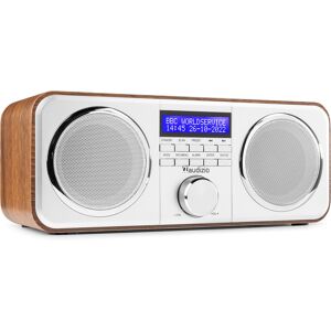 Audizio Novara DAB+ Stereo Radio Silver - Kits de haut-parleurs