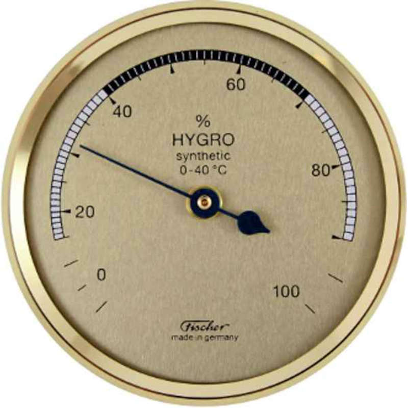 Fischer Hygromètre à Cheveu synthétique diam: 68 mm Fischer F-150
