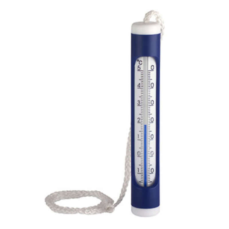 Thermomètre de piscine Blanc et Bleu de 160 mm  T402004
