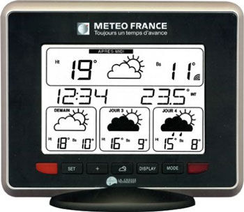 LA CROSSE TECHNOLOGY Station Météo  -METEO FRANCE- prévisions à 3 Jours LA CROSSE TECHNOLOGY WD9530