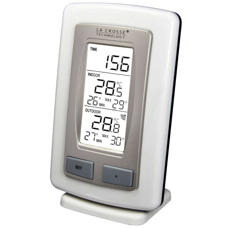 LA CROSSE TECHNOLOGY Thermomètre  sans fil  en IT+ avec mini maxi permanents LA CROSSE TECHNOLOGY WS9245-It+