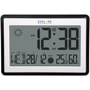 Explore Scientific RDC8002 stazione meteorologica digitale Nero, Bianco LCD Batteria