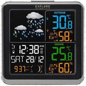 Explore Scientific WSH-4008C stazione meteorologica digitale Nero AC