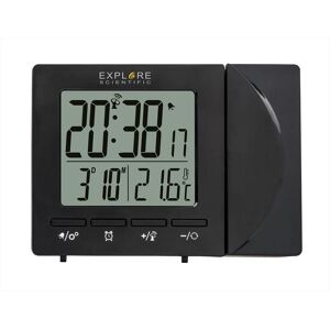 EXPLORE SCIENTIFIC Rdp1001 Orologio Radiocontrollato Con Proiezione-black