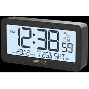 EXPLORE SCIENTIFIC Rdc1000 Sveglia Radiocontrollata Con Display-black