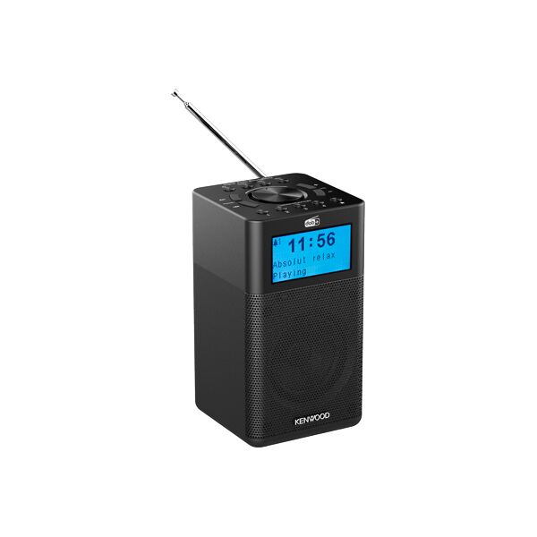 kenwood cr-m10dab-b radiosveglia digitale radio dab potenza 3 watt bluetooth colore nero - cr-m10dab-b
