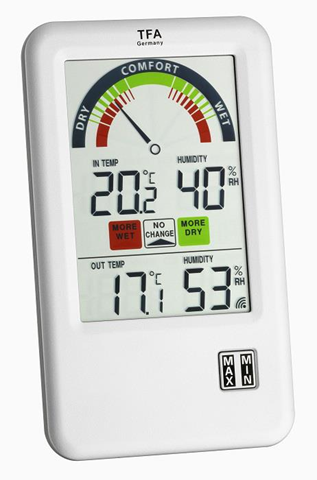 TFA 30.3045 stazione meteorologica digitale Bianco