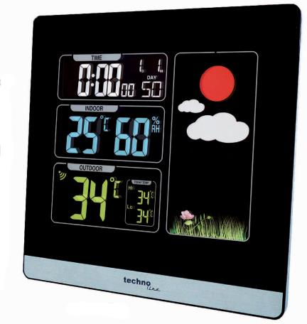 Technoline WS 6448 Nero digital weather station