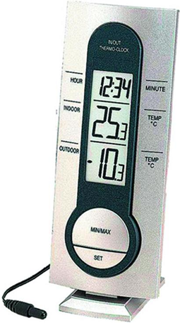 Technoline WS 7033 stazione meteorologica digitale Antracite, Blu, Argento