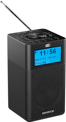 kenwood cr-m10dab-b radiosveglia digitale radio dab potenza 3 watt bluetooth colore nero - cr-m10dab-b