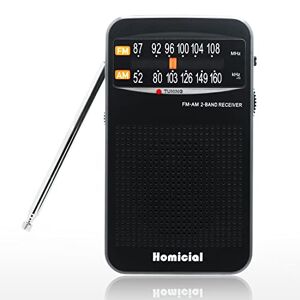 Pocket AM FM Radio portátil de sintonización digital Walkman Radio con la  mejor recepción, radio personal de transistor pequeño con auriculares