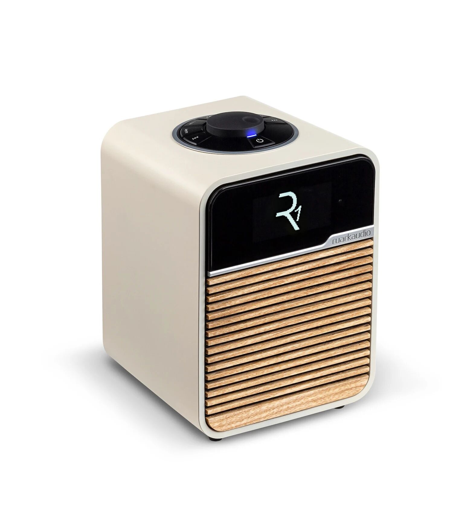 Ruark Audio R1 MK4 Deluxe Radio met DAB+ en Bluetooth - Light Cream