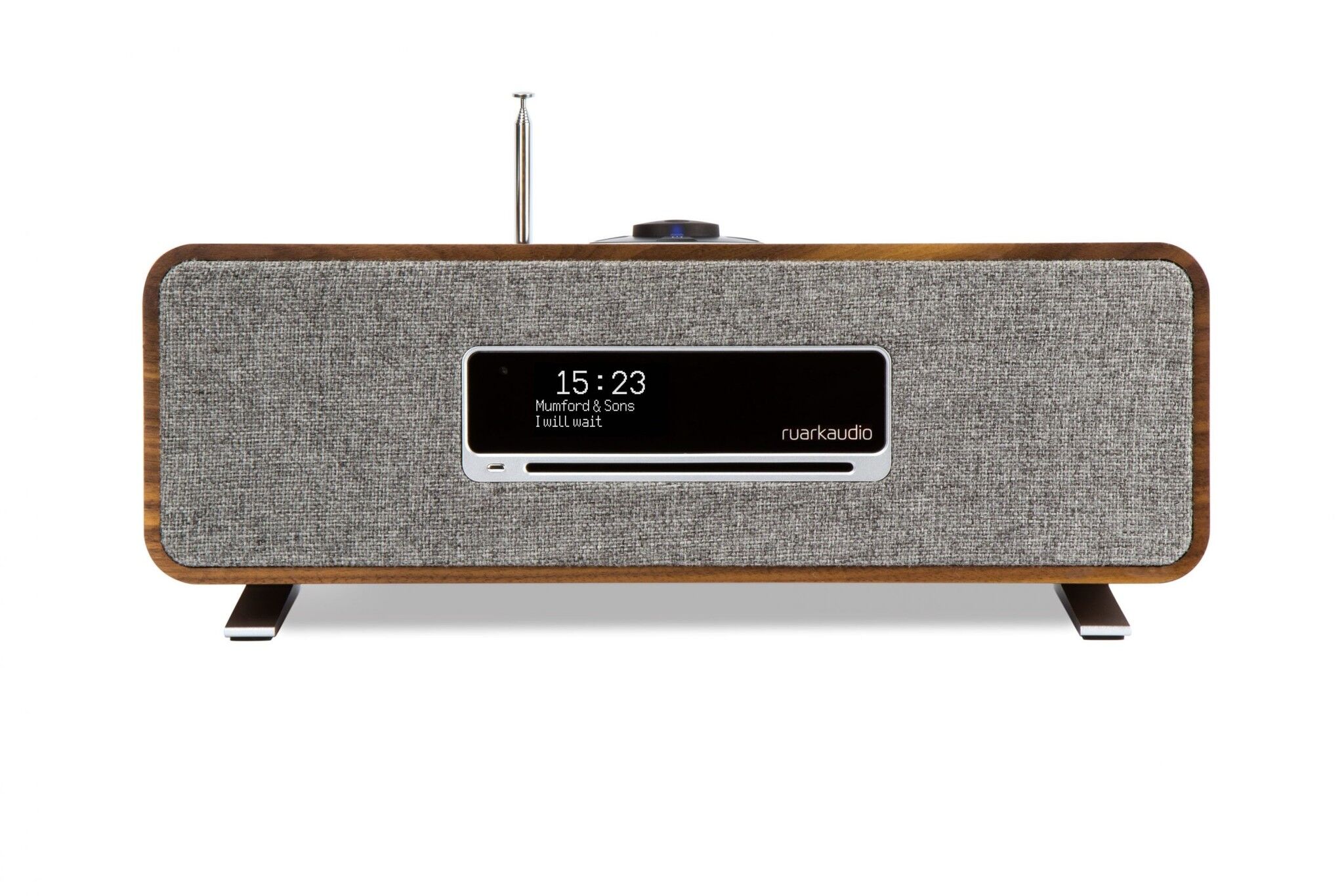 Ruark Audio systeem R3 compact radio systeem - Walnoot