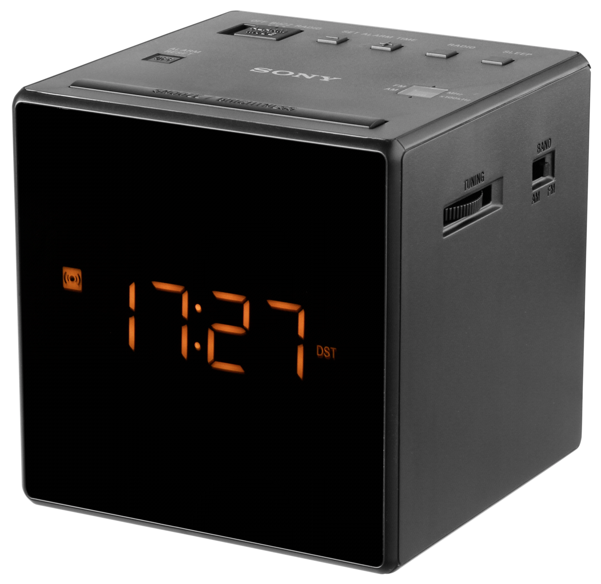 Sony Klokradio ICF-C1 Zwart