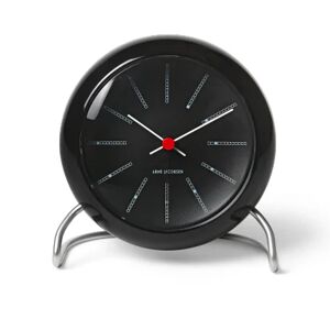Arne Jacobsen Clocks AJ Bankers bordklokke Svart