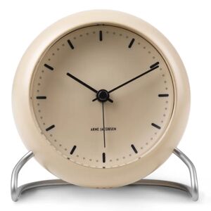 Arne Jacobsen Clocks AJ City Hall bordklokke Sandy beige