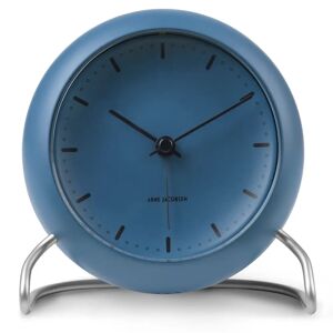 Arne Jacobsen Clocks AJ City Hall bordklokke Stone blue