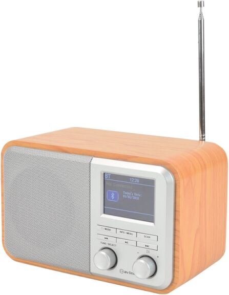 Avlink Radio E Dab Com Bluetooth E Display De Cores