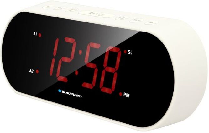 Blaupunkt Rádio Relógio Fm Pll (branco) - Blaupunkt