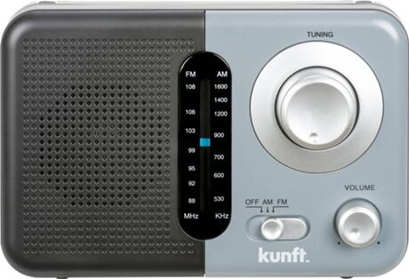 Kunft Rádio Portátil KPR4173 Cinzento