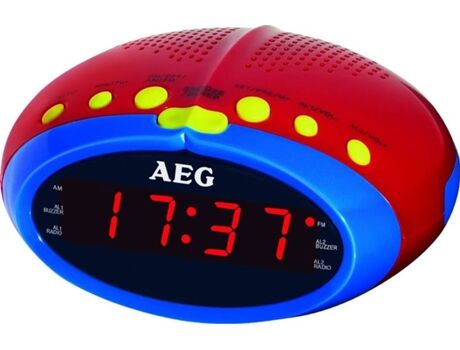 AEG Rádio Despertador MRC 4143 (Multicor - Analógico - Função Snooze - Pilhas e Corrente)