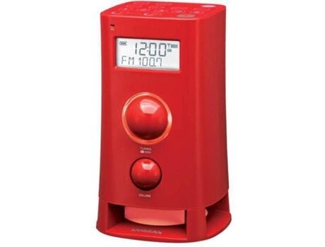 Sangean Rádio K-200 (Vermelho - Digital - AM / FM - Bateria)