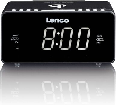 Lenco RADIO DESPERTADOR USB CR 550 PRETO