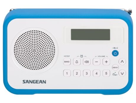Sangean Rádio PR-D18 BR/AZ (Branco - Digital - 10 - Bateria)