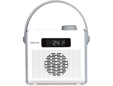 Fonestar Rádio FM Bluetooth R2-B (Branco - Digital - FM - Pilhas)