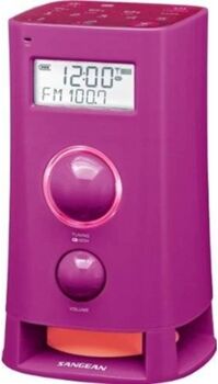 Sangean Rádio K-200 (Rosa - Digital - AM / FM - Bateria)