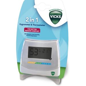 Vicks Accessories 2 in 1 Hygrometer & Thermometer