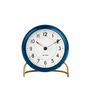 Arne Jacobsen Clocks - Aj Station Bordsur - Blå - Blå - Klockor